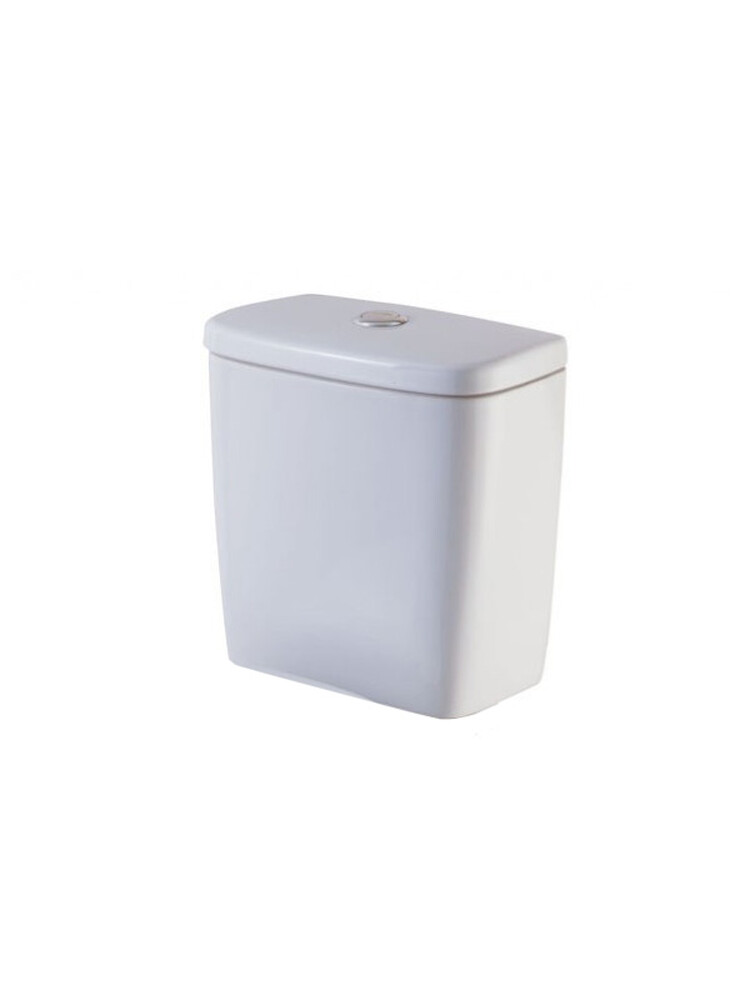 Бачок для унитаза Rosa "Лира" БЕЛЫЙ с арматурой г.Киров (меж.ос. 205 мм)