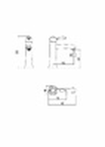 LM4837B Villa Смеситель для умывальника средний, монолитный, бронза LEMARK