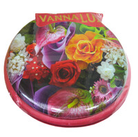 Сиденье д/унитаза мягкое с РИСУНКОМ (красное) 