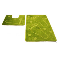 Коврик д/ванны 2 предм. ZALEL 60*100- св. зеленый Турция