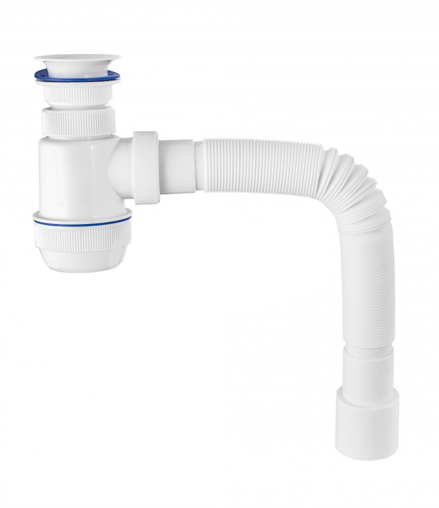 ВП 6710 Сифон "МИНИ Элит " с гибкой трубой (1 1/2-40/50)
