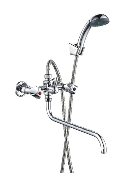 Смеситель Ванна 1/2 м/к (сборный) ПСМ-150-К/50 Металл СТАНДАРТ-Б тип См-ВУДРНШлР