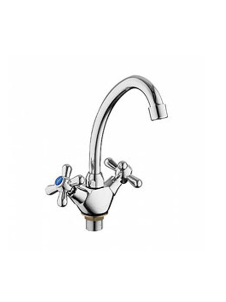 4118-2 Смеситель Кухня LEDEME 1/2 м/к на гайке