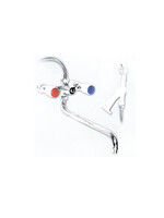 Смеситель Ванна Казань 1/2 рез. (КС 85112) пласт. мах. имп. исп., перекл. керам.