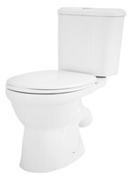 Унитаз-компакт "Бореаль" (ЭКОНОМ, АНТИВСПЛЕСК.кос.вып.,с 1-кн. арм.,нижн.подв.сид.полпр.66.02.70/80) 1WH301704