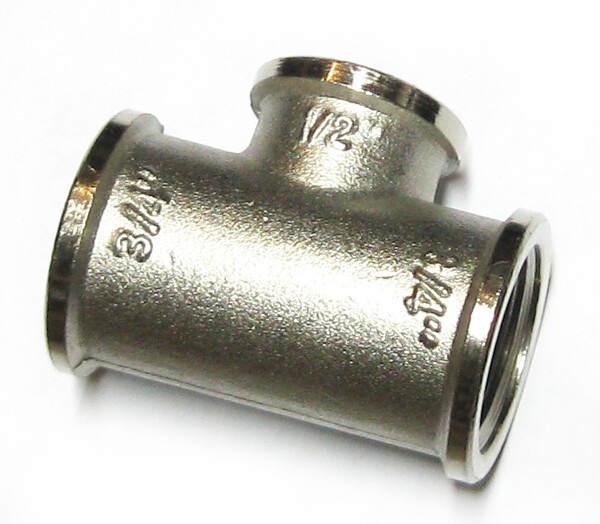 Тройник переходной 3/4" - 1/2" - 3/4" г/г/г VALTEC (VTr.750)