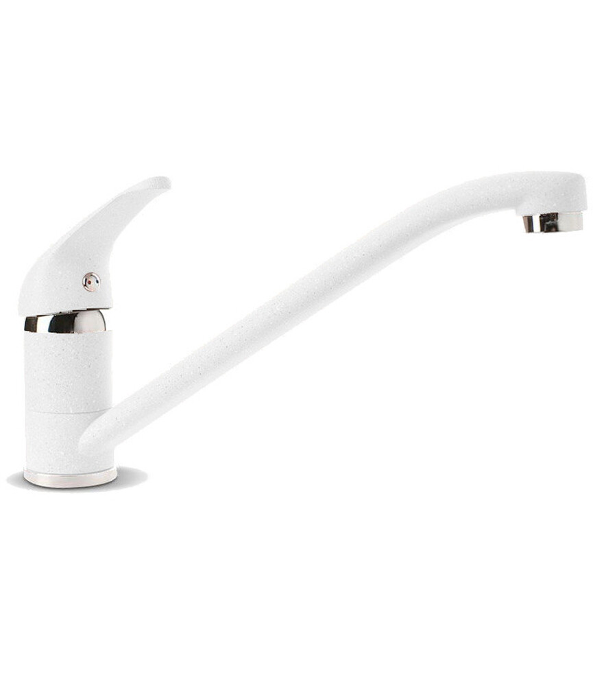 Смеситель Кухня GRANFEST  (1023500) d=35  (331 - белый)