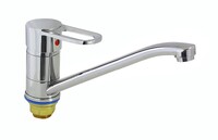 Смеситель Кухня d-40 дл. нос на гайке ПСМ - 425 - КТ/008 ПЛЮС тип См-МОЦБА, См-УмОЦБА