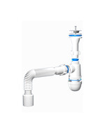 C2010 Сифон АНИ Пласт 1 1/4"*40 с гофрой 40/50