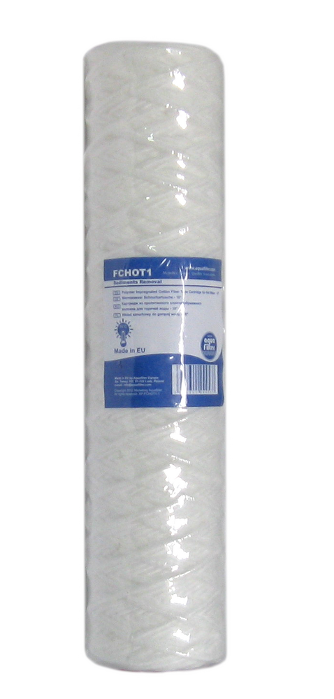 Картридж для гор. воды из полипроп. шнура (PPW) 10", 5-10 МКМ. PP-HOT