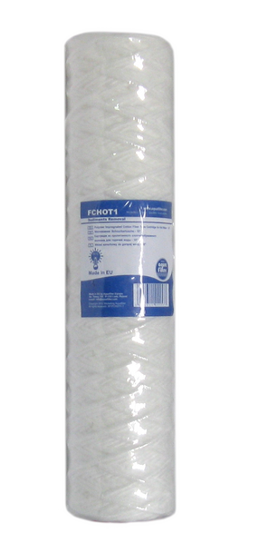 Картридж для гор. воды из полипроп. шнура (PPW) 10", 5-10 МКМ. PP-HOT