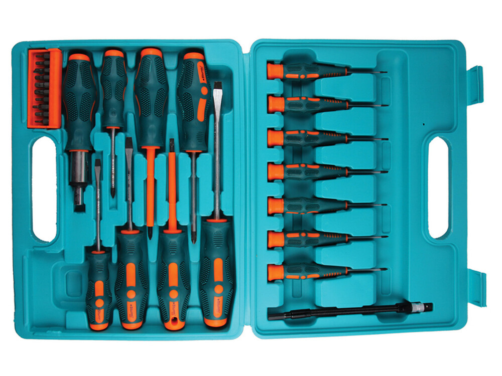 1040-02-SS9 Набор отверток 36 ПРЕДМЕТОВ, ПЛАСТИКОВЫЙ КЕЙС, Sturm!