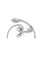 09520900 Кран порционно-нажимной д/душа в.п.