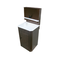 Умывальник "Весна" МИНИ без ЭВН (мойка Пластик 42*37, бак 11л) медь