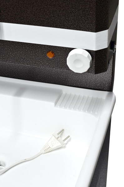 Умывальник "Весна" МИНИ с ЭВН (мойка Пластик 42*37, бак 11л) 1,25кВт медь