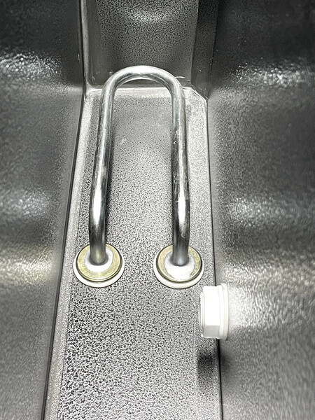 Умывальник "Весна" с ЭВН (мойка Нержавейка 40*50, бак 17л) 1,25кВт серебро