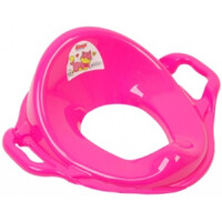 НАСАДКА на унитаз детская С ручками пластик (малина) 