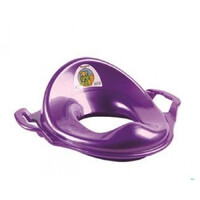 НАСАДКА на унитаз детская С ручками пластик (фиолет.) 