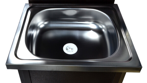 Умывальник "Весна" без ЭВН (мойка Нержавейка 40*50,бак 17л) медь