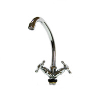 Смеситель Кухня TSARSBERG 1/2 м/к на металл. гайке Крест 272-79 тип См-МДЦБА