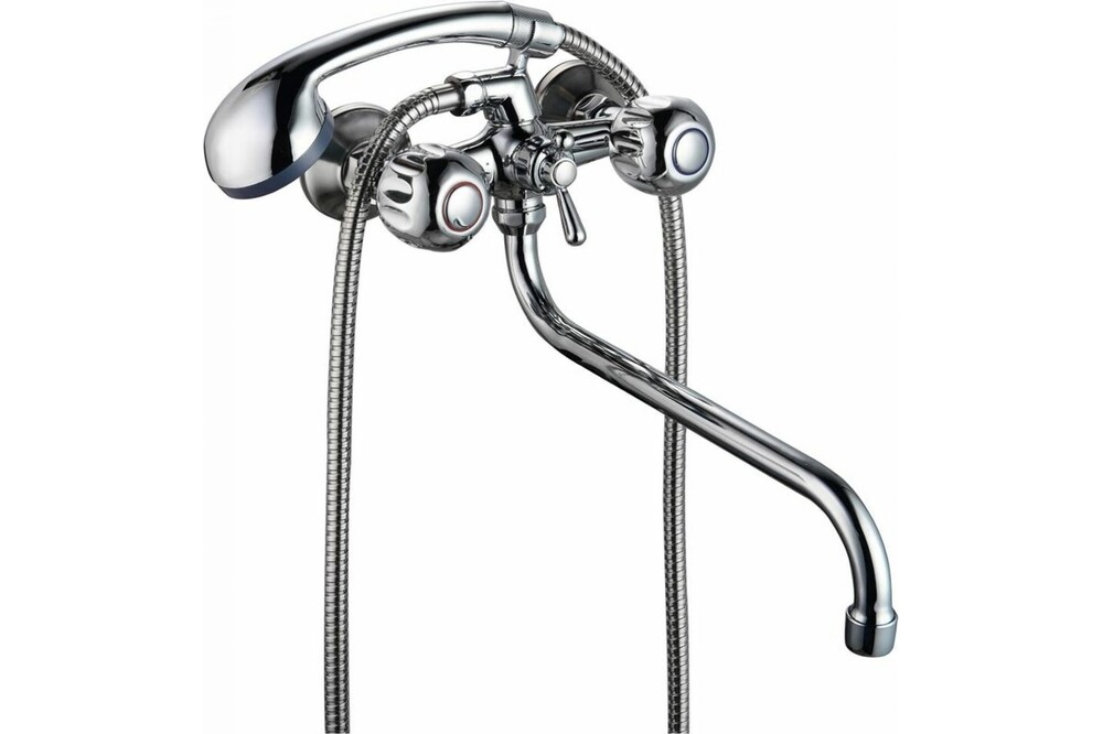 Смеситель Ванна TSARSBERG 1/2 м/к шар.перекл. Тыква 111-30 тип См-ВУДРНШлА