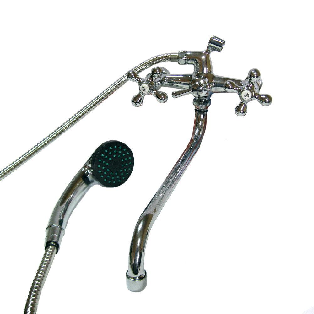 Смеситель Ванна TSARSBERG 1/2 м/к шар.перекл. Крест 111-95 тип См-ВУДРНШлА