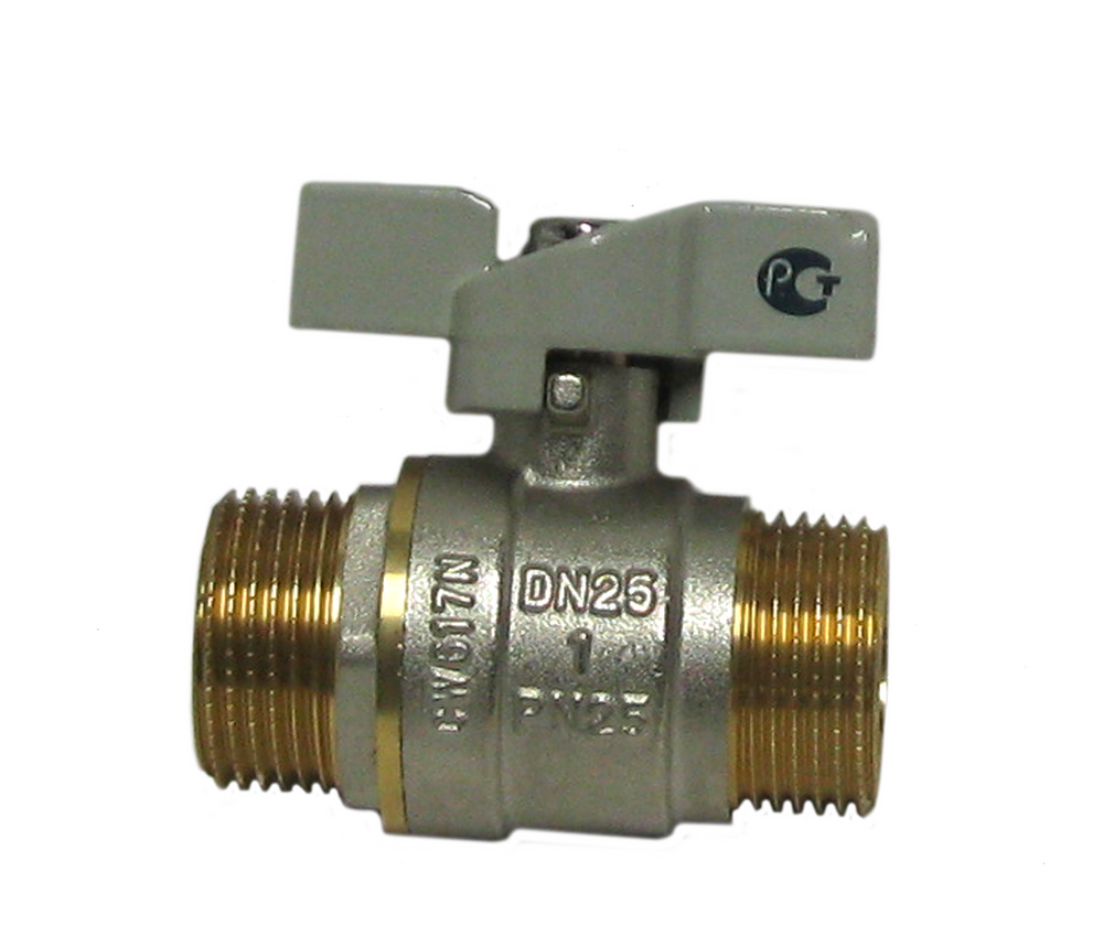 Кран вода СТМ 1" ш/ш баб