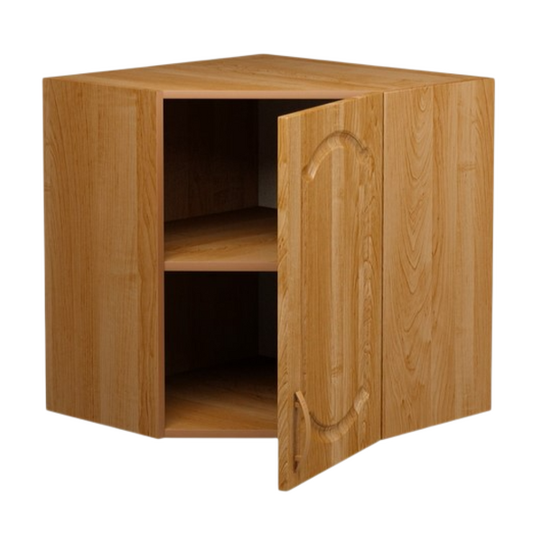 Шкаф для посуды угловой 55*55 Ольха фасад МДФ SANTREK HOME