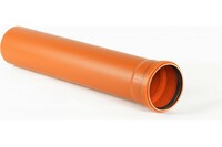 200 труба наружная 2 м (НПВХ, толщ.4.9мм, SN4 SDR41)