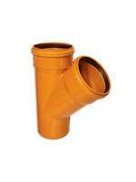200 тройник на 200 угол 45 наруж.