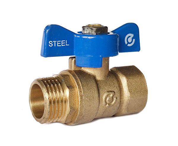 Кран вода SANTREK AQUA Steel 1/2" г/ш баб. АКЦИЯ!!!