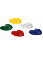 Крючок самоклеящийся "Овальчик" (10 шт) 5,5х3х2 ("М-пластика") (М 2231)