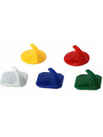 Крючок самоклеящийся "Мозаика" (10 шт) 3,7х3,7х2 ("М-пластика") (М 2232)