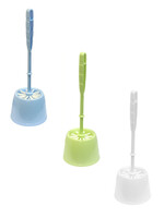 Ершик для унитаза на подставке БЛЕСК ЭКОНОМ, цв.микс 12,5х37,5 ("М-пластика") (М 5013)