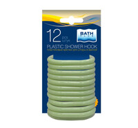 Кольца для штор АК-03 (зеленые), 12 шт