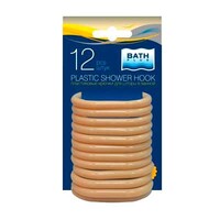 Кольца для штор АК-01 (беж-розовые), 12 шт