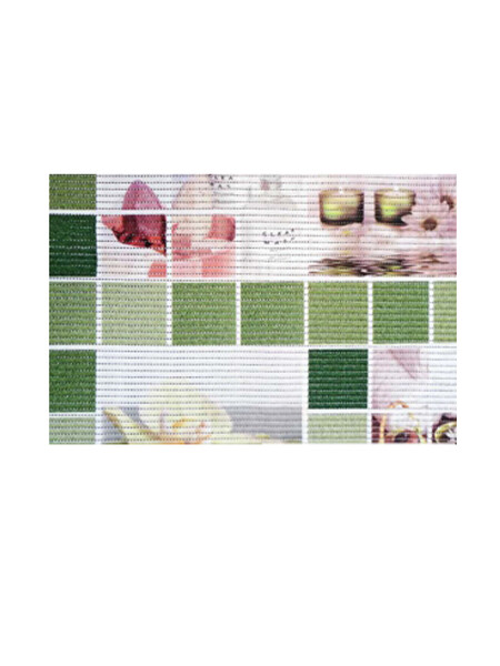 Коврик д/ванны AQUAMAT 0,80м*15м красн.