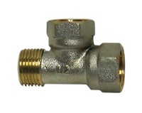 Тройник 1/2 " г/г/ш