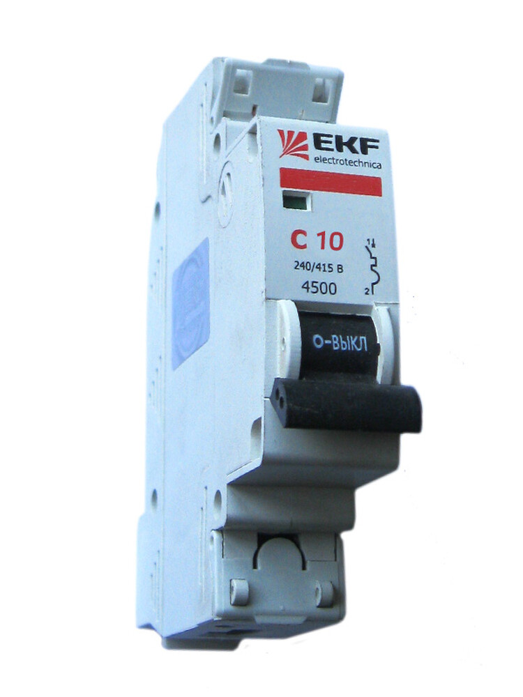 Автомат ЭКФ 1ф. 10А