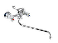 Смеситель Ванна SANTREK AQUA-310  "CLASSIC" 1/2 м/к перекл. кран букса Квадро SL504