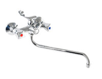 Смеситель Ванна SANTREK AQUA-320  "CLASSIC" 1/2 м/к картридж. перекл. Квадро SL 504