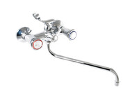 Смеситель Ванна SANTREK AQUA-320  "CLASSIC" 1/2 м/к картридж. перекл. Лира SL 535/SL 524