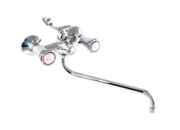 Смеситель Ванна SANTREK AQUA-320  "CLASSIC" 1/2 м/к картридж. перекл. Лира SL 535/SL 524