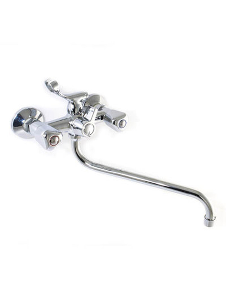 Смеситель Ванна SANTREK AQUA-320  "CLASSIC" 1/2 м/к картридж. перекл. Трио SL 537