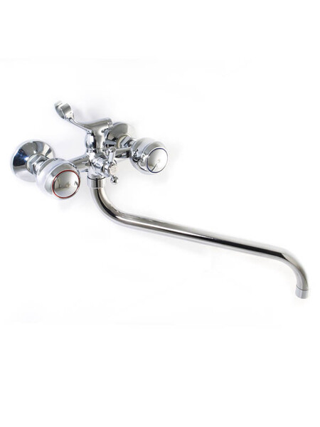 Смеситель Ванна SANTREK AQUA-360  "CLASSIC" 1/2 м/к шар. перекл. S-ка SL502 толстый нос