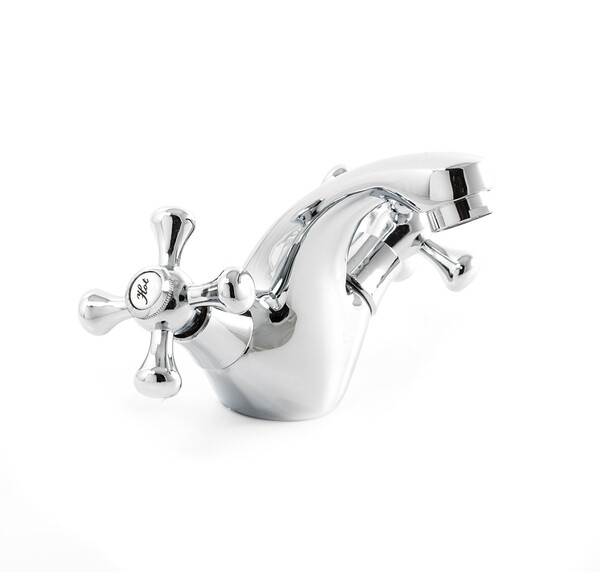 Смеситель Тюльпан SANTREK AQUA-390  "CLASSIC" 1/2 м/к Крест SL594