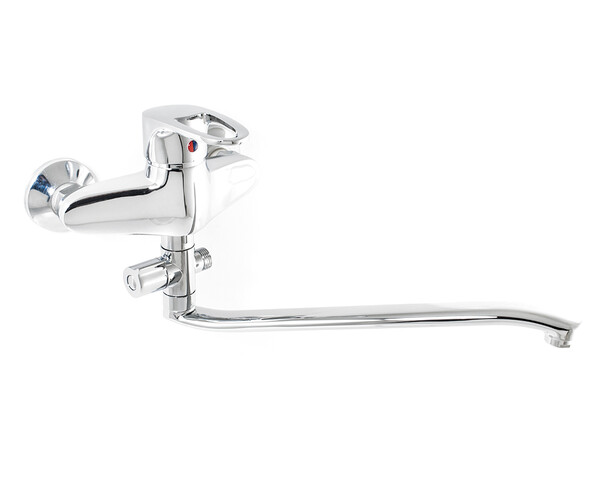 Смеситель Ванна SANTREK AQUA-500  "MODERN" шар. d-40 S-нос, дивертор картридж. перекл. SB97/SB100