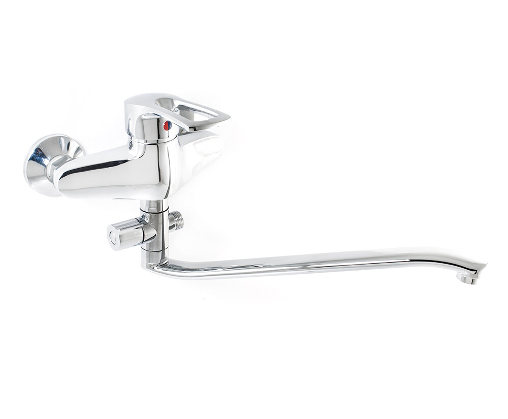 Смеситель Ванна SANTREK AQUA-500  "MODERN" шар. d-40 S-нос, дивертор картридж. перекл. SB08