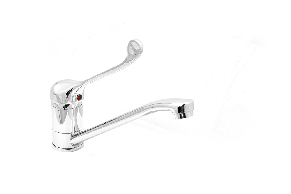 Смеситель Кухня SANTREK AQUA-618  "MODERN" шар. d-40 SB35 Хирургический