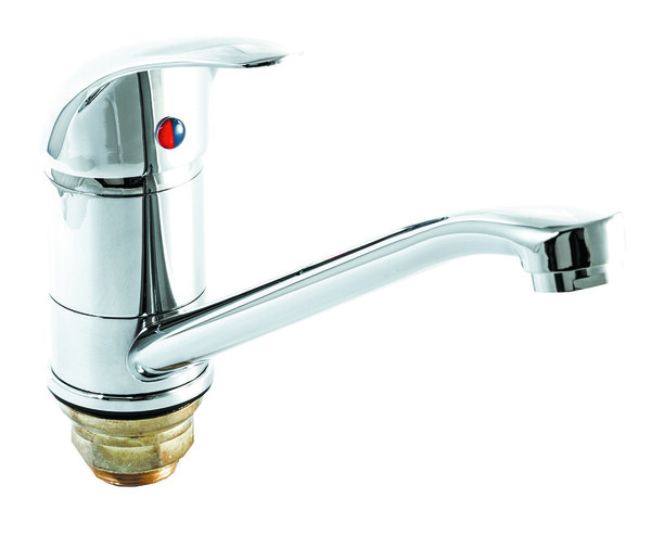 Смеситель Кухня SANTREK AQUA-620  "MODERN" шар. d-40 на гайке SB71